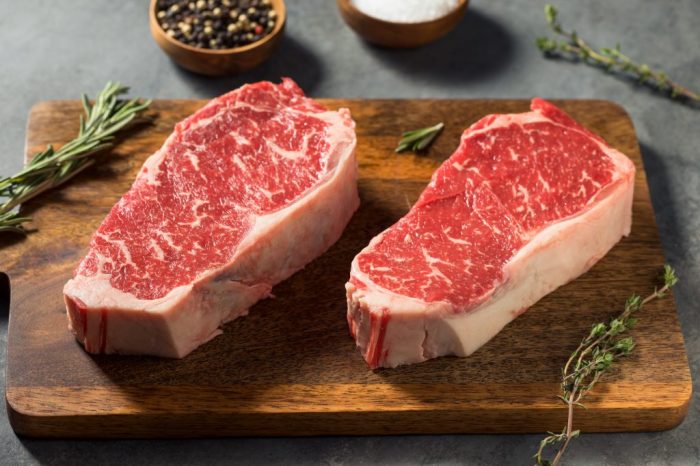 Nutrition facts new york strip steak